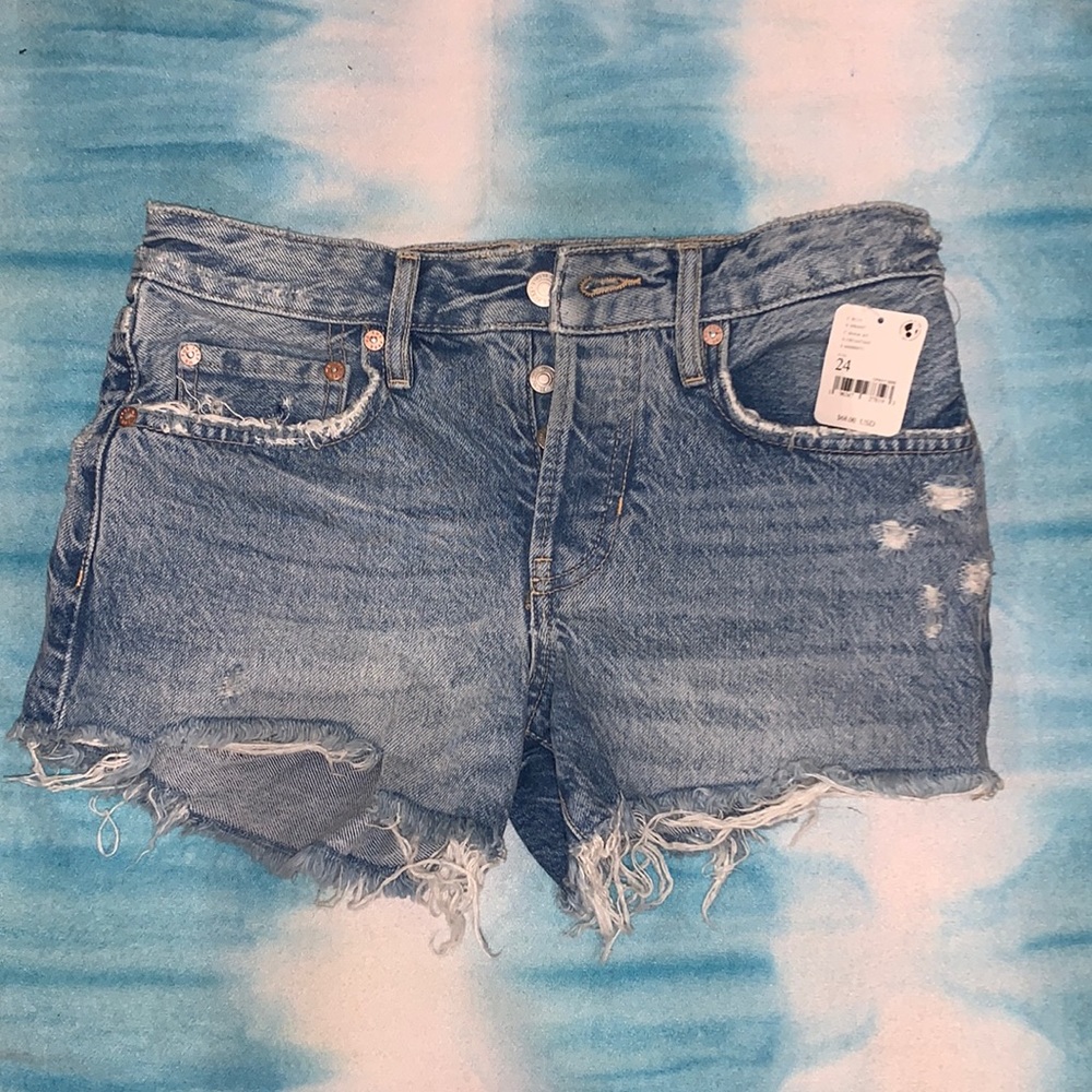 BRAND NEW free people Jean shorts!